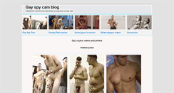 Desktop Screenshot of gayspycam.net