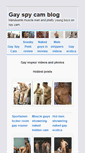 Mobile Screenshot of gayspycam.net